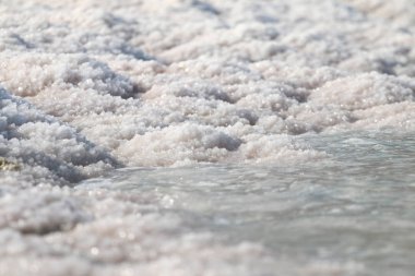 Dead Sea, ölü deniz tuz taşlar