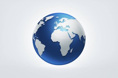 Dünya Dünya harita arka plan, Afrika