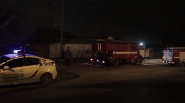 Ukrayna 'nın en yüksek noktasından büyük ateş ve siyah duman yükseliyor