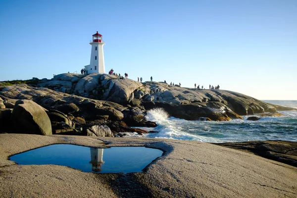 Canada Landscape: Lighthouse at Peggy\'s Cove, Nova Scotia