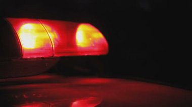 Kırmızı polis özel sinyal ışık