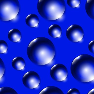 Dünya Su günü. Su damlaları. Seamless modeli