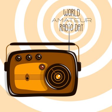 Dünya amatör radyo günü. Retro radyo
