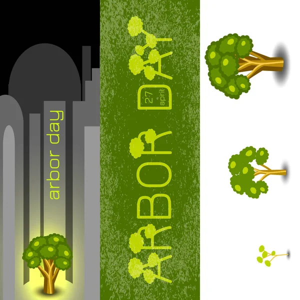 National Arbor Day. Bookmarks for event participants