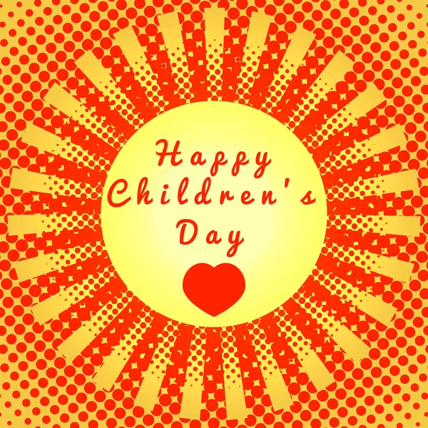 Международный день защиты детей — стоковый вектор
