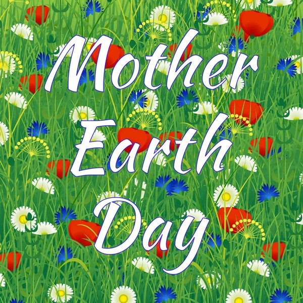 Международный день Матери-Земли — стоковый вектор