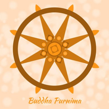 Budist tatil - Vesak. Dharmachakra