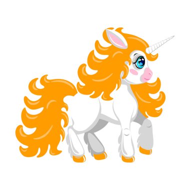 Tek boynuzlu at. Sevimli çizgi film tarzı. Yan kaydırma, aksiyon, macera ve sonsuz koşucu oyunu karakteri