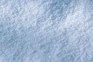 Kar örtüsü. Karların dokusu. Kar arkaplanı.