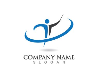 Sağlık sembol simge logo tasarım şablonu