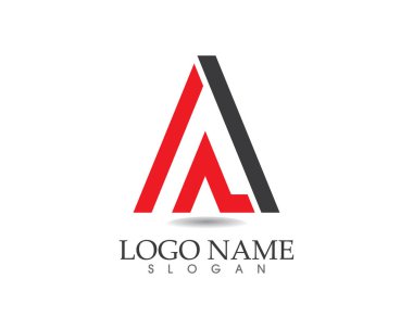 Bir Harf Logosu İş Şablonu Vektör simgesi