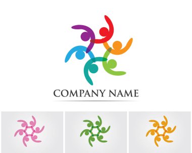 Sağlık ve toplum insanlar logo ve sembolleri