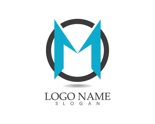 Letra M iconos vectoriales tales logotipos — Vector de stock