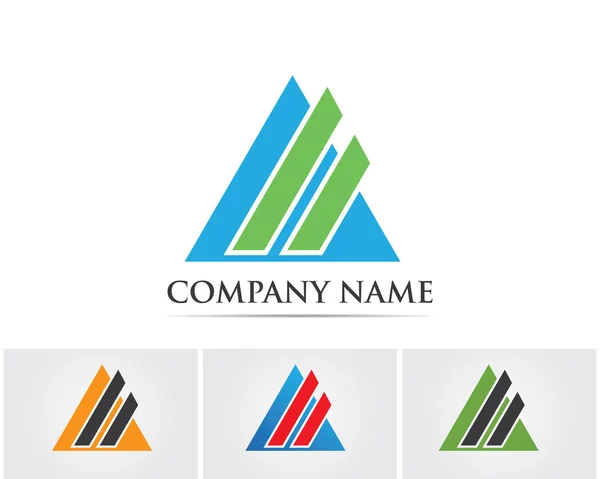 Business Finance Logo - Vektor-Konzept Illustration — Stockvektor