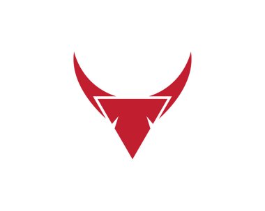 Boğa boynuzu baş logo ve sembolleri