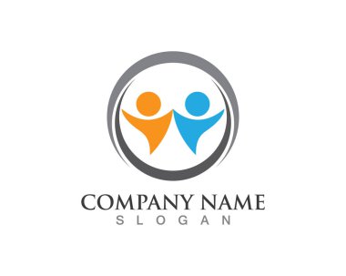 Sağlık ve toplum insanlar logo ve sembolleri