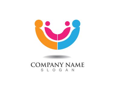 İnsanlar sağlık logo topluluk grup logosu