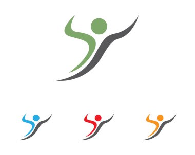 İnsanlar sağlık logo topluluk grup logosu