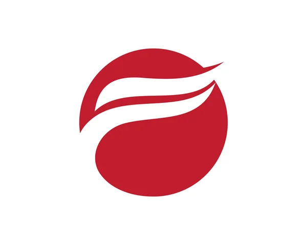 Ligne rapide F lettre logo monogramme — Image vectorielle