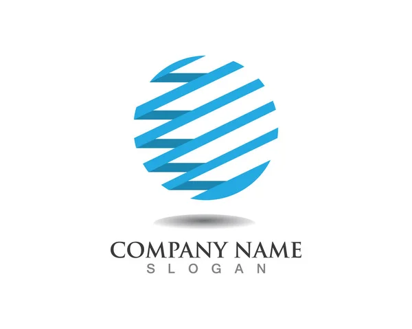 Логотип бізнес-фінансування векторна концепція ілюстрація — стоковий вектор