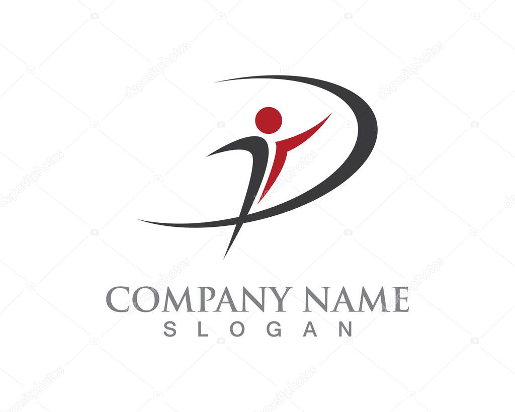 People health logo community group logo
