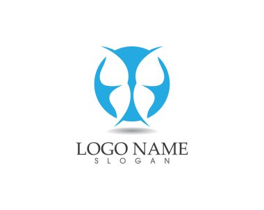 Kelebek güzellik logo ve sembolleri