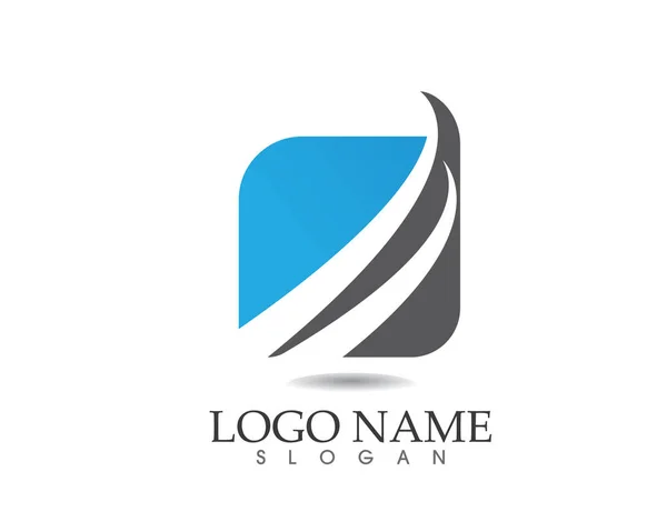 Modelo de ícones de vetor de logotipo gota de água — Vetor de Stock