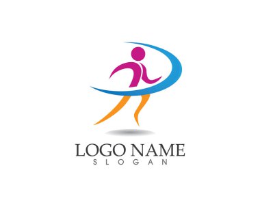 Logo şablonu - başarılı insanlar