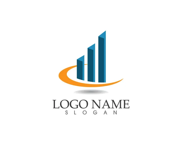 Obchodní financování loga a symboly — Stockový vektor