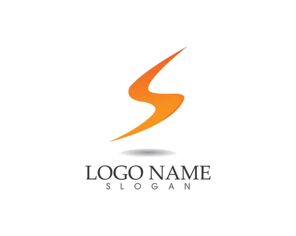 S lettres logo d'entreprise — Image vectorielle