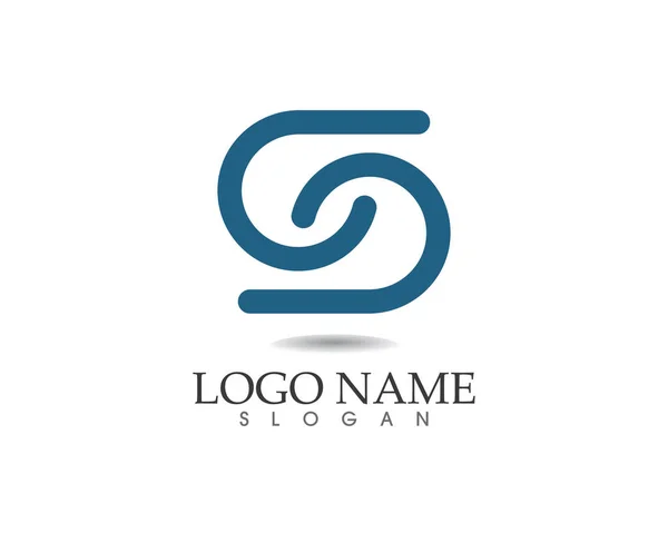 S lettres logo et symboles commerciaux — Image vectorielle