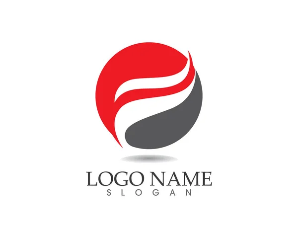 Logo et symboles du financement des entreprises — Image vectorielle