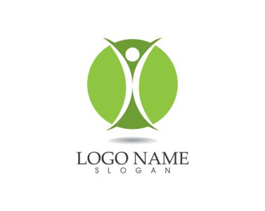 Logo şablonu - başarılı insanlar