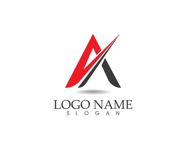 Un logotipo de letras y símbolos — Vector de stock
