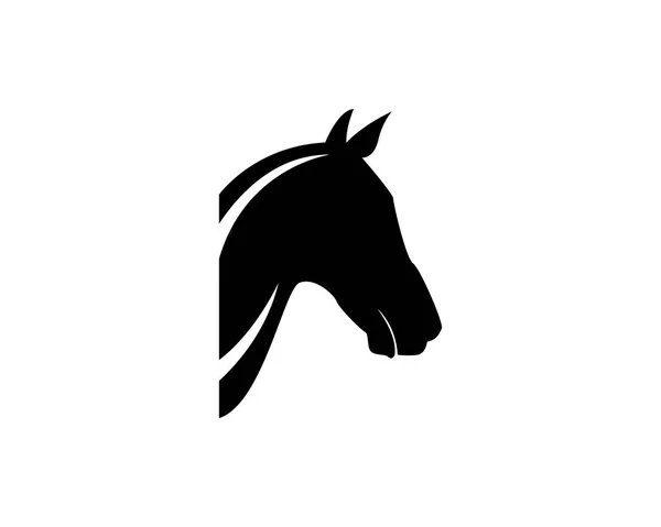 Logo del caballo vector e iconos de plantilla — Archivo Imágenes Vectoriales