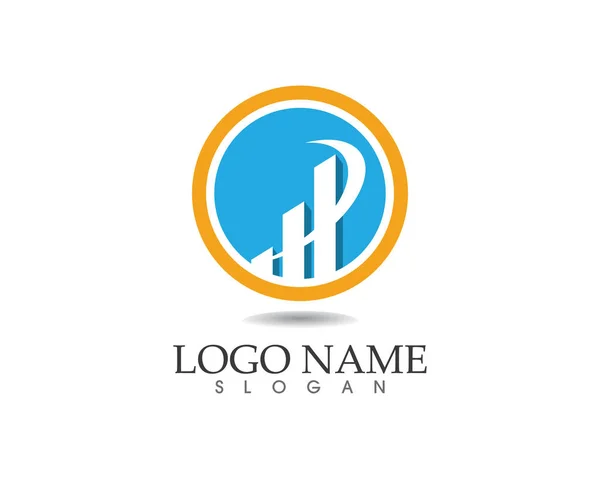 Obchodní financování logo vektorové ikony a vektor — Stockový vektor