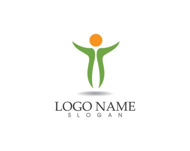 Logo şablonu - başarılı insanlar