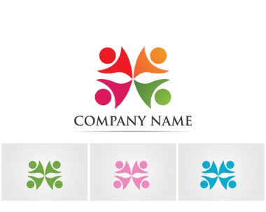 Topluluk insanları grubu logosu