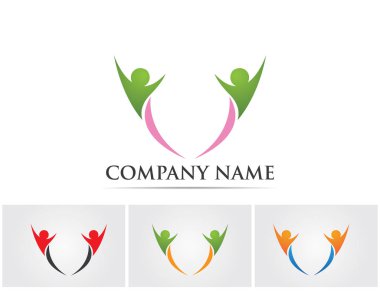 Sağlık insanlar logo ve sembolleri