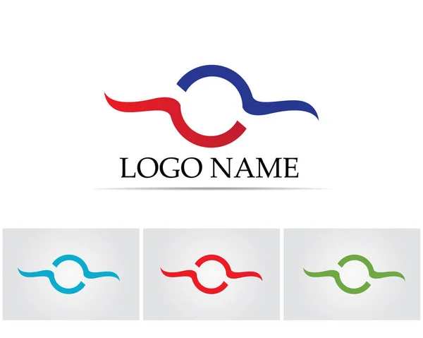 Технологічне Коло Логотип Символи Вектор — стоковий вектор