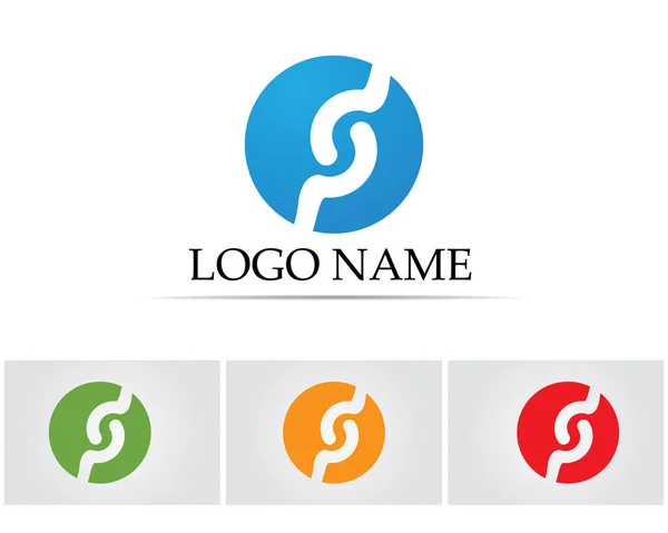 Vector - Tecnología círculo logotipo y símbolos — Vector de stock