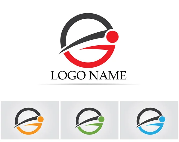 G lettres logo et symboles — Image vectorielle