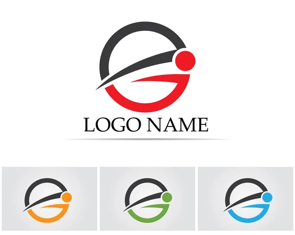 G letras logotipo y símbolos — Vector de stock