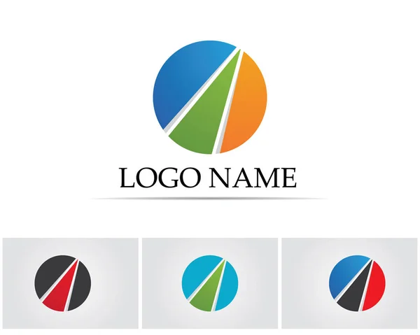 Business Finance Logo - Vektor-Konzept Illustration — Stockvektor