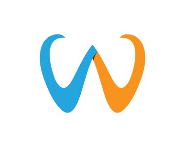 V Harfi Logo İş Şablonu Vektör Simgesi Simgesi