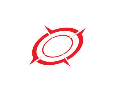 Vektör - Pusula işaretleri ve simgeler logosu