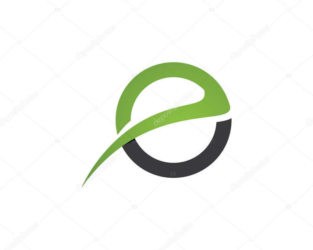 Vector - Abstract icons for letter E logo