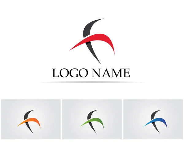 Logo Del Negocio Símbolos Vector Concepto Ilustración — Vector de stock