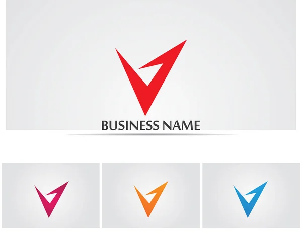 Företagets Logotyp Och Symboler Vector Konceptet Illustration — Stock vektor