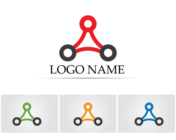 Spin Logotipo Símbolos —  Vetores de Stock
